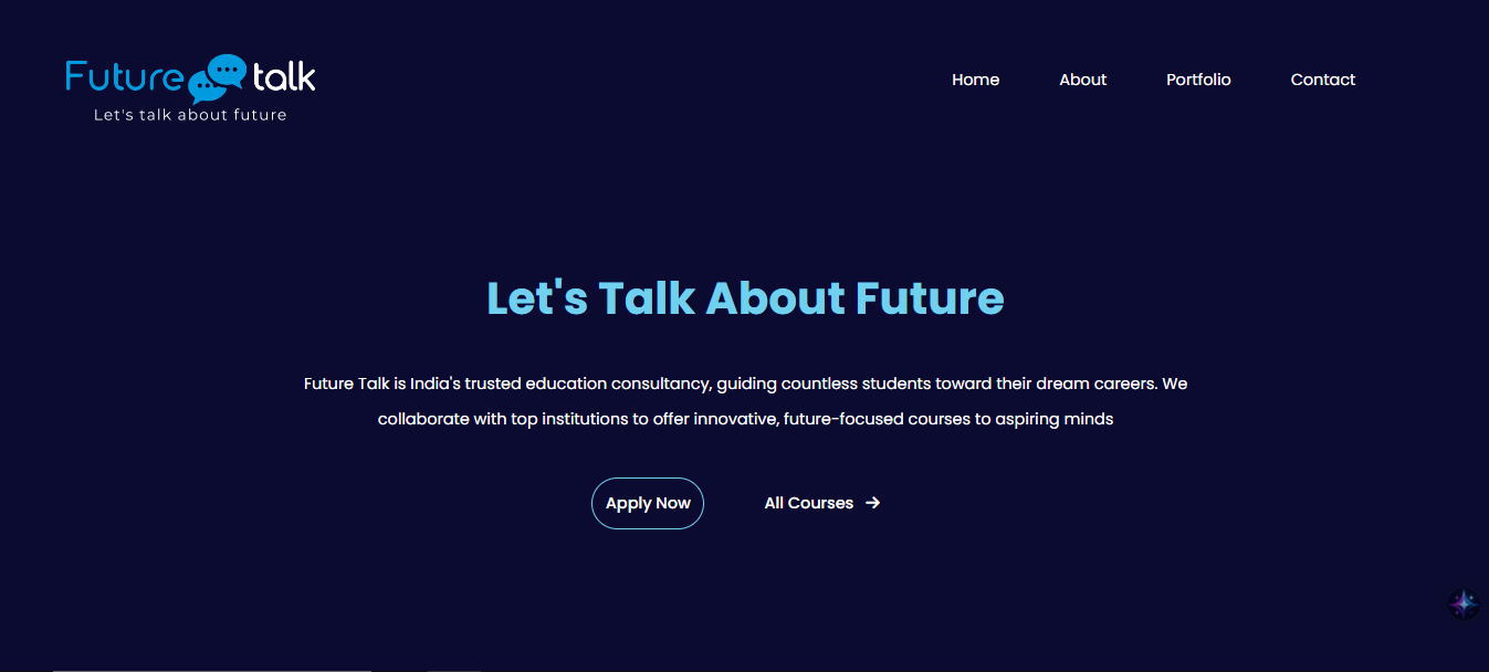 futuretalkedu website